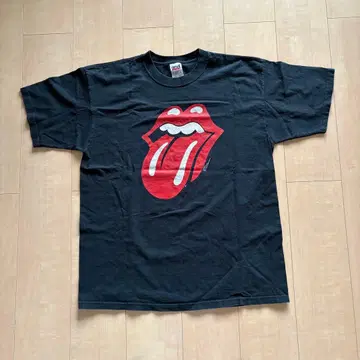 롤링 스톤즈 로고 티셔츠 L 사이즈 02년 립&탄