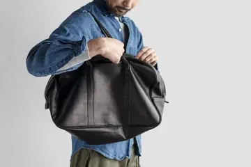 거의 미사용 레어잼 raregem BANKROBBER 보스턴 백 블랙