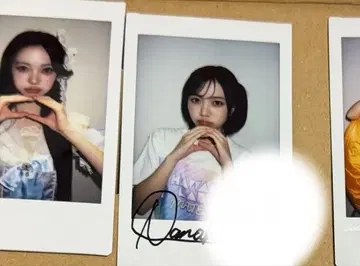 사사하라 나나카 메이츠 T 친필 사인 폴라로이드