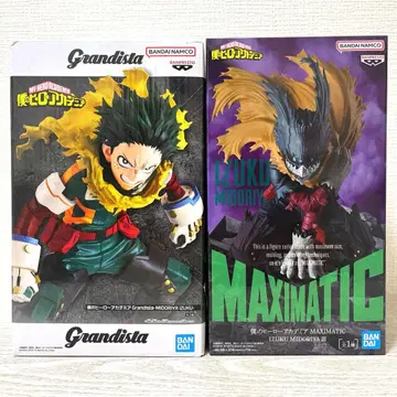 [ 미개봉 ] 나의 히어로 아카데미아 피규어 2체 세트 미도리야 이즈쿠