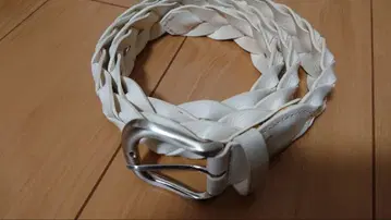 니콜 화이트 벨트 남성용