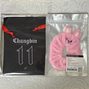 StrayKids VR 창빈 복조리 파우치 SKZOO 스크런치