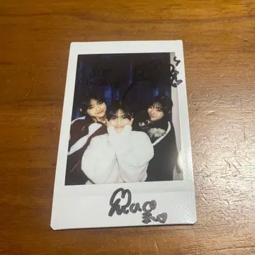 로코마코아코 친필 사인 폴라로이드