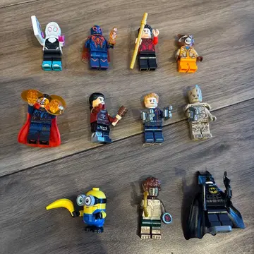 LEGO 피규어 세트 11체 어벤져스 배트맨 007