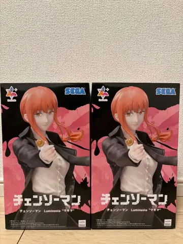 SEGA 체인소 맨 마키마 피규어 2체 세트