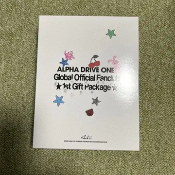 ALPHA DRIVE ONE 공식 팬클럽 가입 혜택 세트