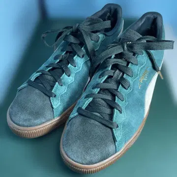낡은 느낌이 좋은 PUMA SUEDE STAPLE MALACHITEALP