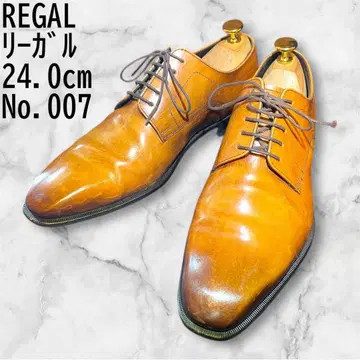 REGAL 리갈 24.0cm 비즈니스 슈즈 가죽 신발 플레인토