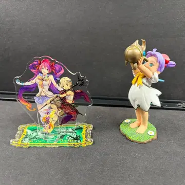 중고 레코 벌레 공주님 피규어 & 벌레 공주님 후타리 아크릴 스탠드