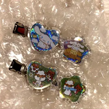 산리오 시크릿 구슬 씰풍 액세서리 시나몬 코로코로쿠리린