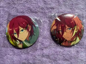 앙상블 스타즈 캔뱃지 2개 세트 사에구사 이바라