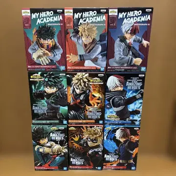 나의 히어로 아카데미아 AMAZING HEROES 피규어 9체 세트