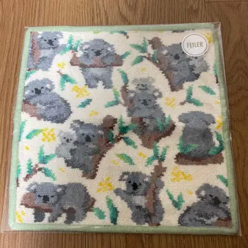 페이 라 타월 손수건 호노보노 코알라 러브러리 바이 페이 라