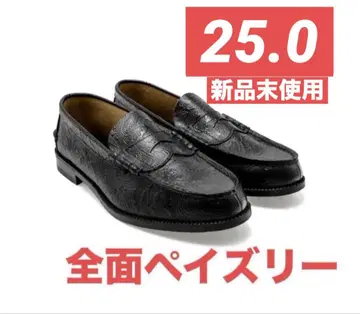 The Kenford Fineshoes 전체 페이즐리 로퍼 25cm