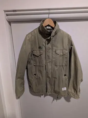 BEDWIN NO3 L 사이즈 M-65 카키 밀리터리 자켓