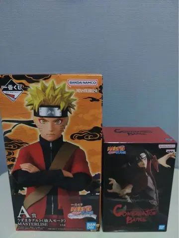 [미개봉 새상품] 2개 세트 나루토 MASTERLISE 피규어 세트