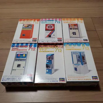 하세가와 레트로 자판기 프라모델 6개 세트