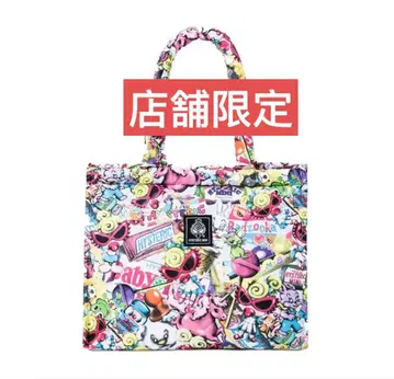 부록 HYSTERIC MINI 한정판 스퀘어 백 토트백