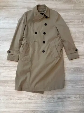 JOSEPHHOMME 베이지 더블 브레스트 트렌치코트