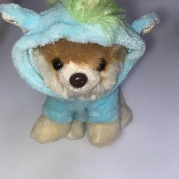 GUND 유니콘 후드 부착 포메라니안 봉제 인형 강아지 소형견 GUND