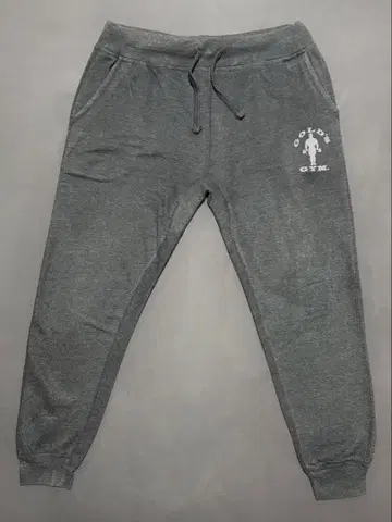 GOLD'S GYM 스웨트 팬츠 XL 차콜 그레이 골드짐