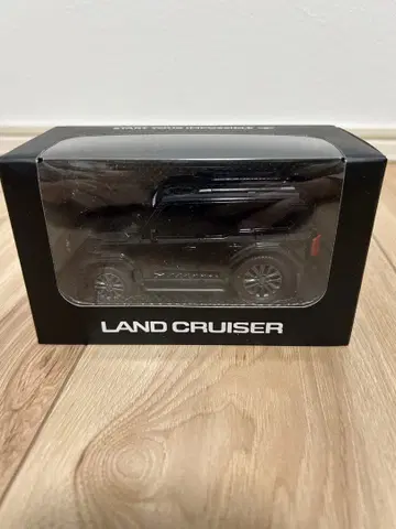랜드 크루저 블랙 미니카
