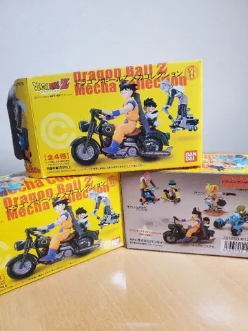 드래곤볼 Z 메카 컬렉션 3종 세트 (손오공, 손오반, 우롱, 런치