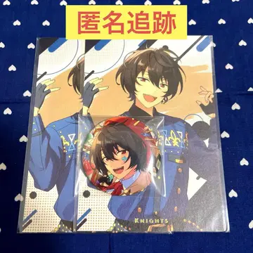익명 추적/사쿠마 리츠 테마 스카우트 캔뱃지 6주년 엽서