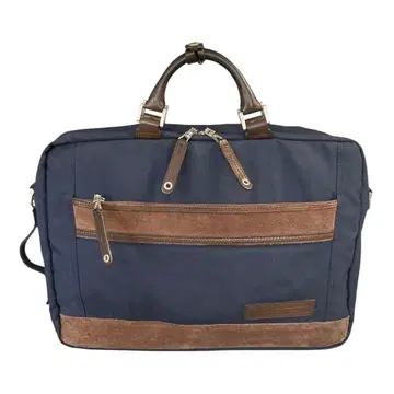 마스터피스 비즈니스 백 3way 백팩 가죽 나일론 네이비