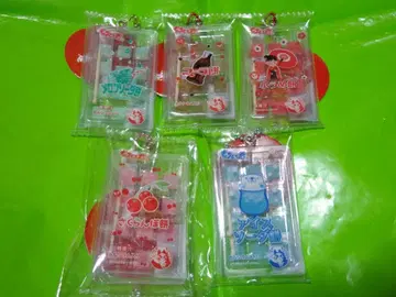 모찌모찌군 미니어처 키링 5종 체리모찌 코우메모찌 등 8cm