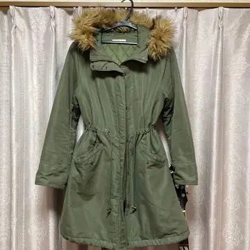 y2k 에코 퍼 롱 모즈 코트 그런지 페어리 헤이세이 갸루 archive