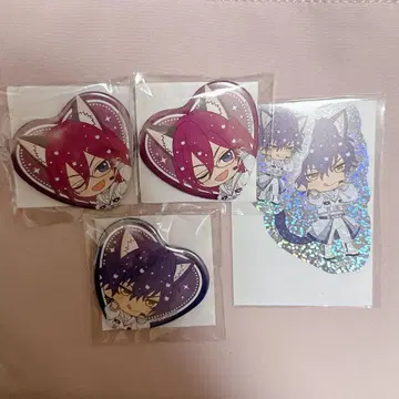 난자타운 캔뱃지 씰