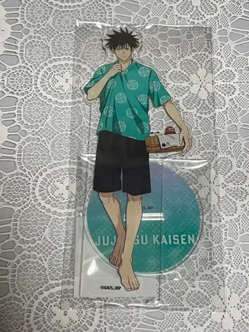 주술회전 극락탕 목욕탕ver 아크릴 피규어 스탠드 후시구로 메구미