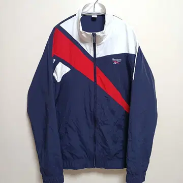 리복 나일론 자켓 벡터 트랙 탑 XL