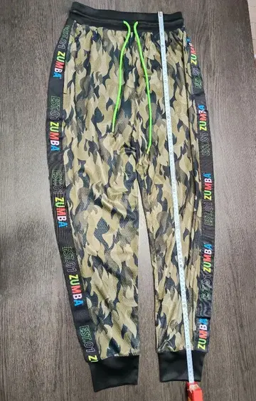 ZUMBA 정품 카모플라쥬 하의 XS