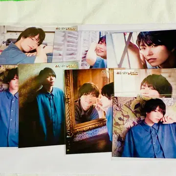 [미사용품] 미야자키 마사야 브로마이드 10장+트레이딩 카드