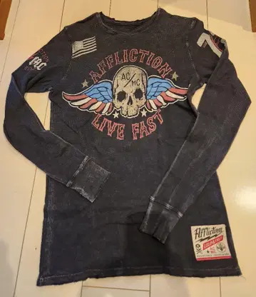 프릭션 롱T AFFLICTION y2k