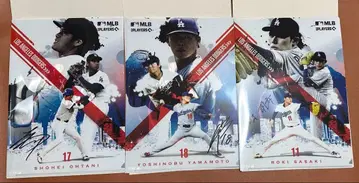 MLB 클리어 파일 컬렉션 오타니 쇼헤이 야마모토 요시노부 사사키 로키