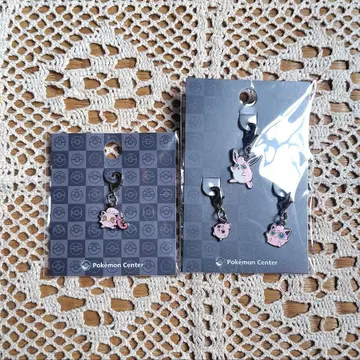 포켓몬 춤추는 시포 푸린 진화계 메탈 참 세트