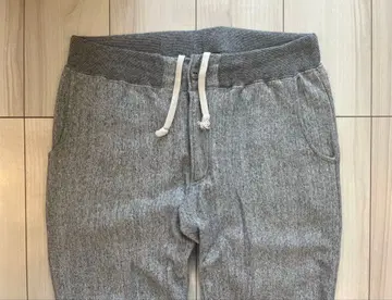 챔피온 챔피온 멜란지 그레이 투톤 트리코 태그 복각 조거 팬츠 O