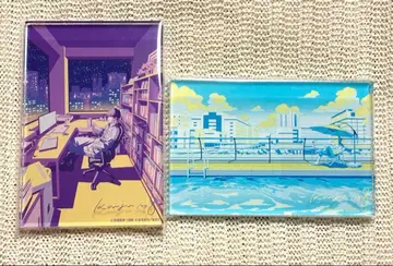 CITY POP 아크릴 블록 개원숭이 세트