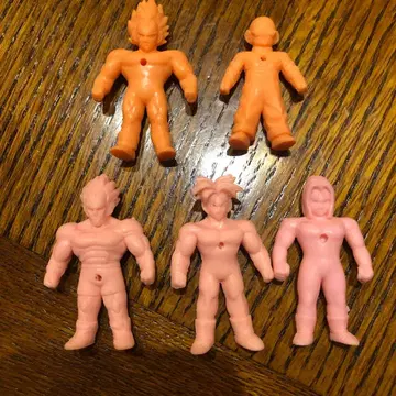 드래곤볼 배틀 지우개 바토케시 묶음 판매 당시 물건 세트 판매