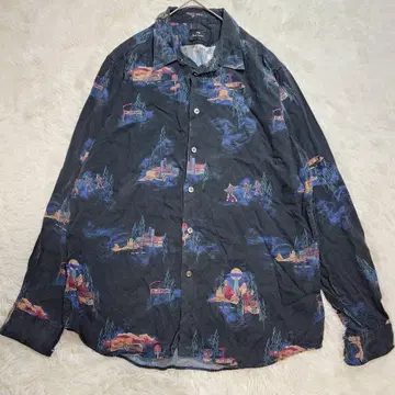 PS Paul Smith 폴스미스 올 패턴 셔츠 UFO 우주 에이리언