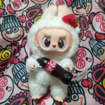 POP MART THE MONSTERS 봉제 인형 코카 콜라 포함
