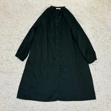 ICHI 이치 오버 사이즈 셔츠 원피스