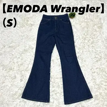 [ 랭글러 x 에모다 ] 플레어 데님 ( S ) 벨보텀 부츠컷
