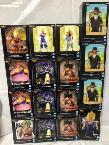 드래곤볼 피규어 묶음 판매 16점