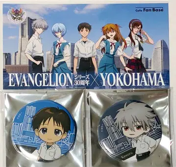 에반게리온 EVA 30주년 카오루 신지 배지 엽서 3종 세트