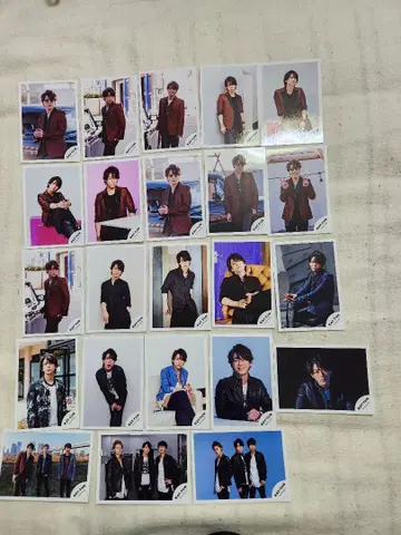 카메나시 카즈야 공식 사진 23장 세트