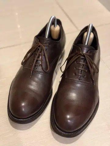 세르지오로시 다크 브라운 가죽 신발